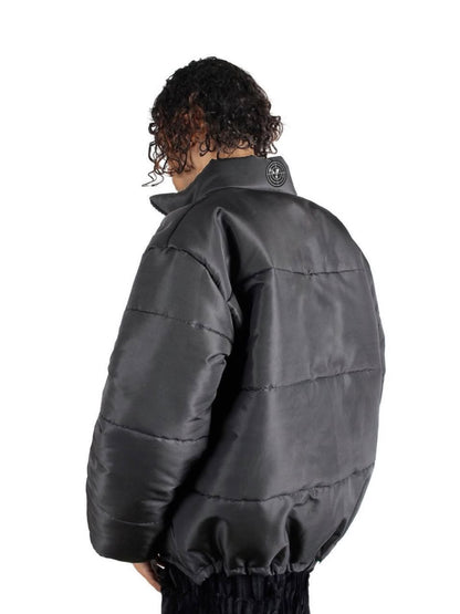 Punk Puffer Jacket Black