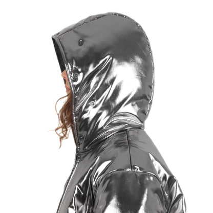 Chrome Puffer Jacket