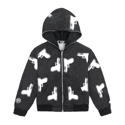GLOCKS Full Zip Jacket Dark Gray