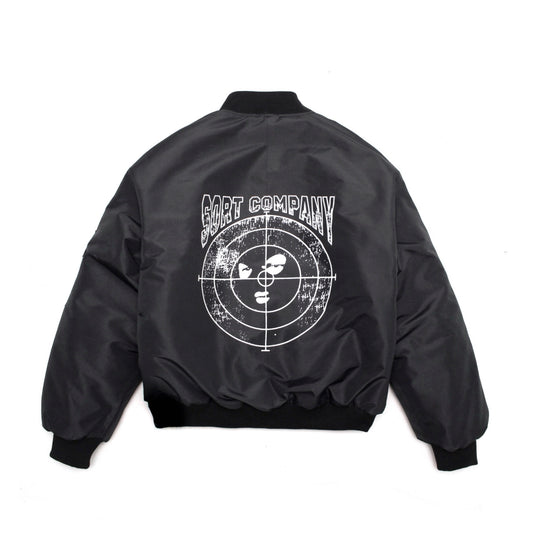 BIG T 2-sided Bomber Black/Light Gray