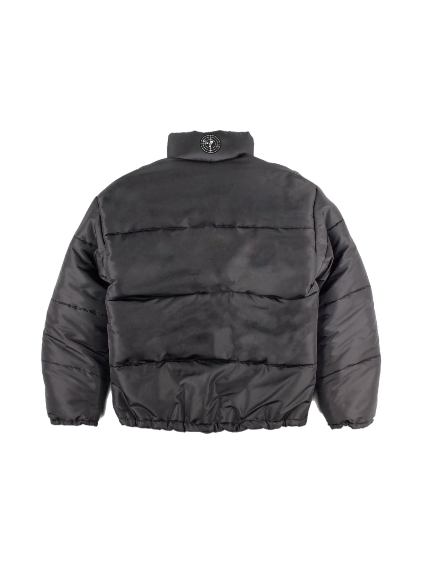 Punk Puffer Jacket Black