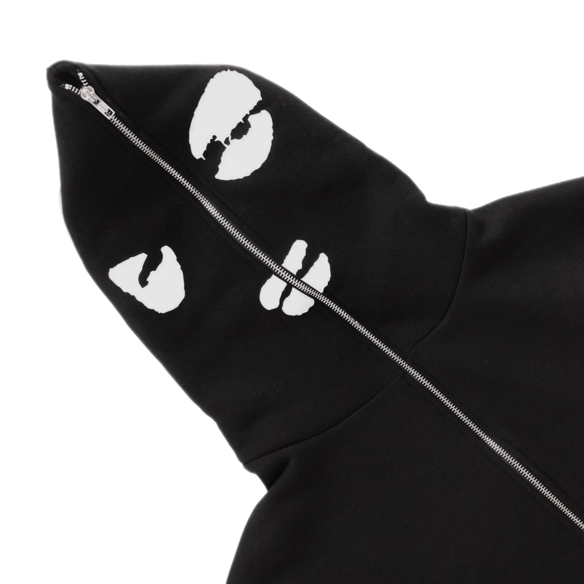 W.O.F. Full Zip Hoodie Black
