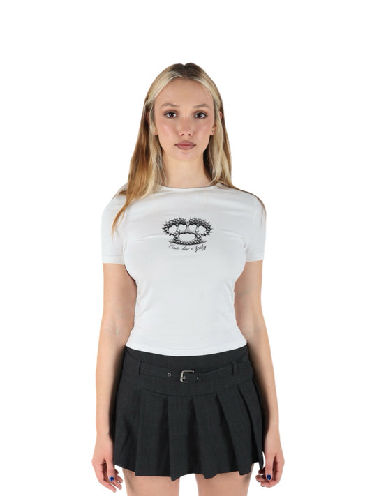 Cute Baby Tee White