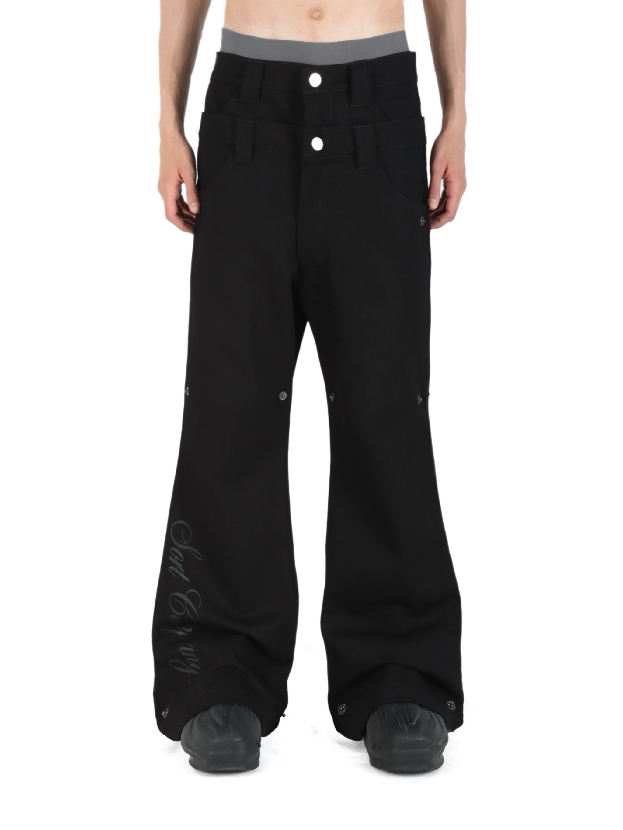Flare Jeans Black – Sort Company