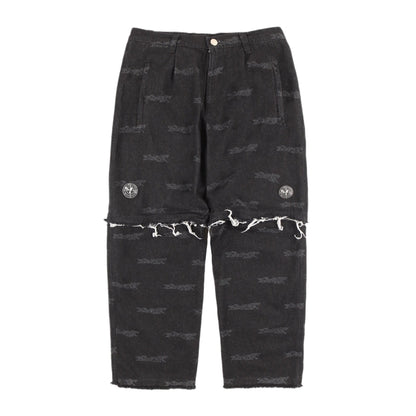 RARER Jeans/Shorts Dark Gray
