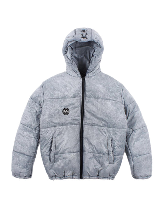 Scratch Puffer Jacket Gray