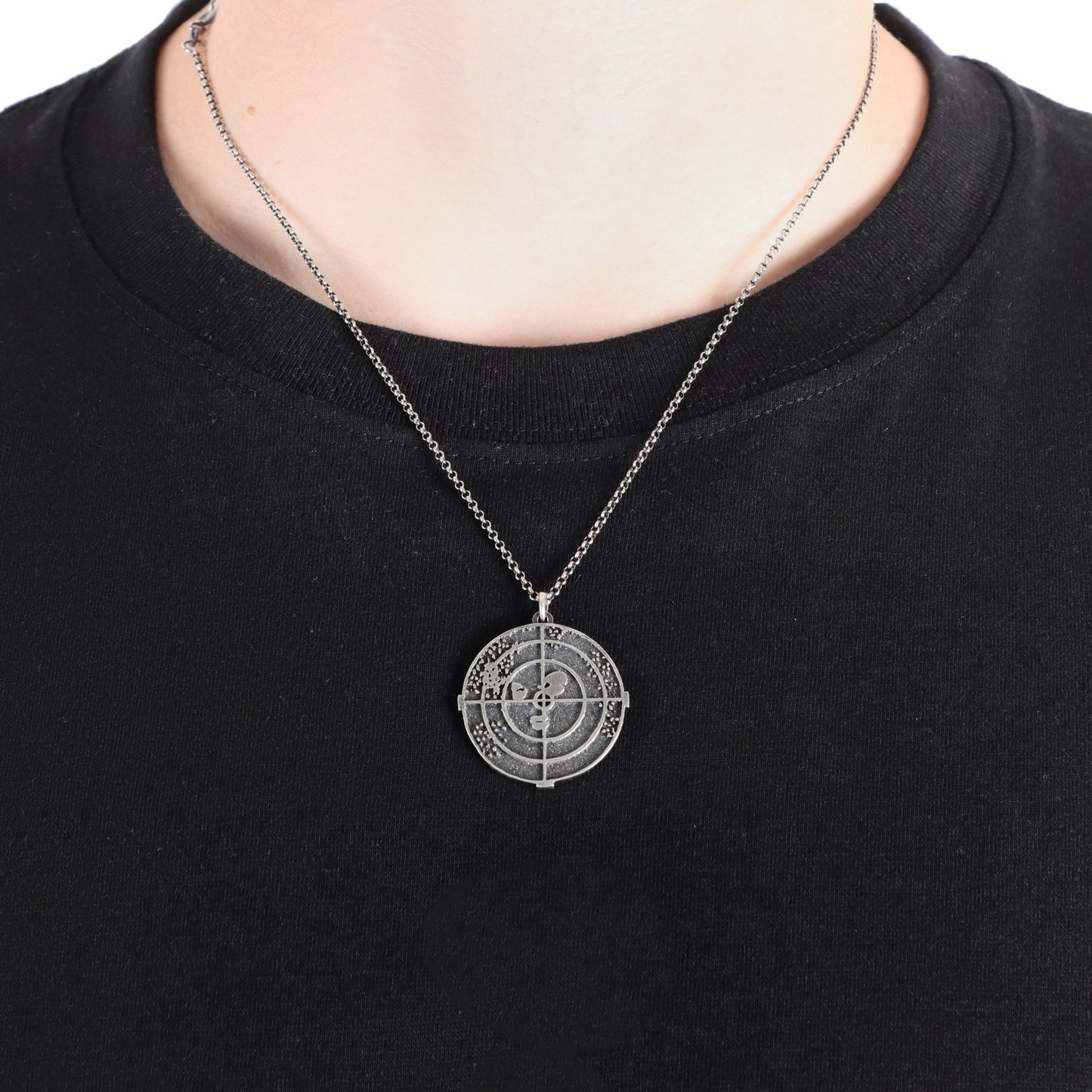 TARGET COIN 925 Silver Necklace
