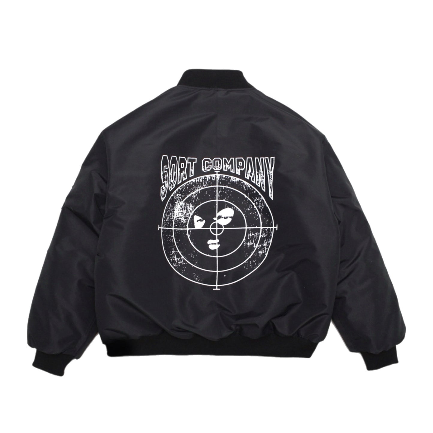 BIG T 2-sided Bomber Black/Light Gray