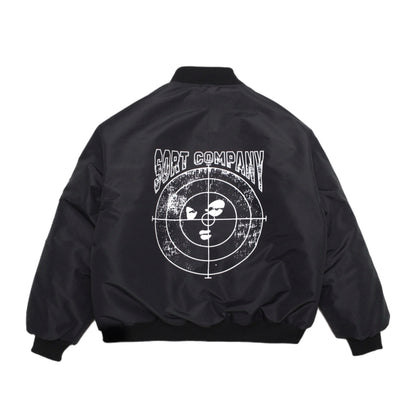 BIG T 2-sided Bomber Black/Light Gray