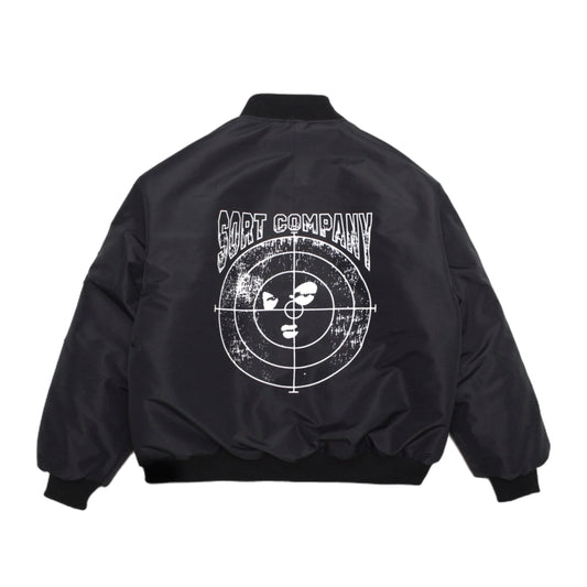 BIG T 2-sided Bomber Black/Light Gray
