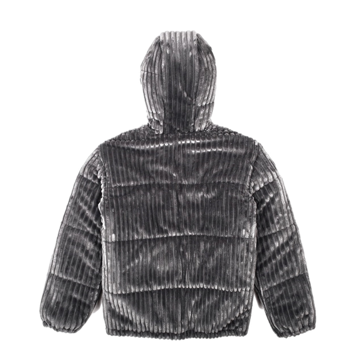 OG FLUFFY 2.0 Plush Puffer Jacket Gray