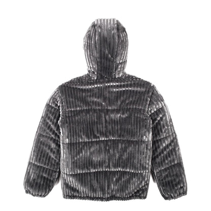 OG FLUFFY 2.0 Plush Puffer Jacket Gray