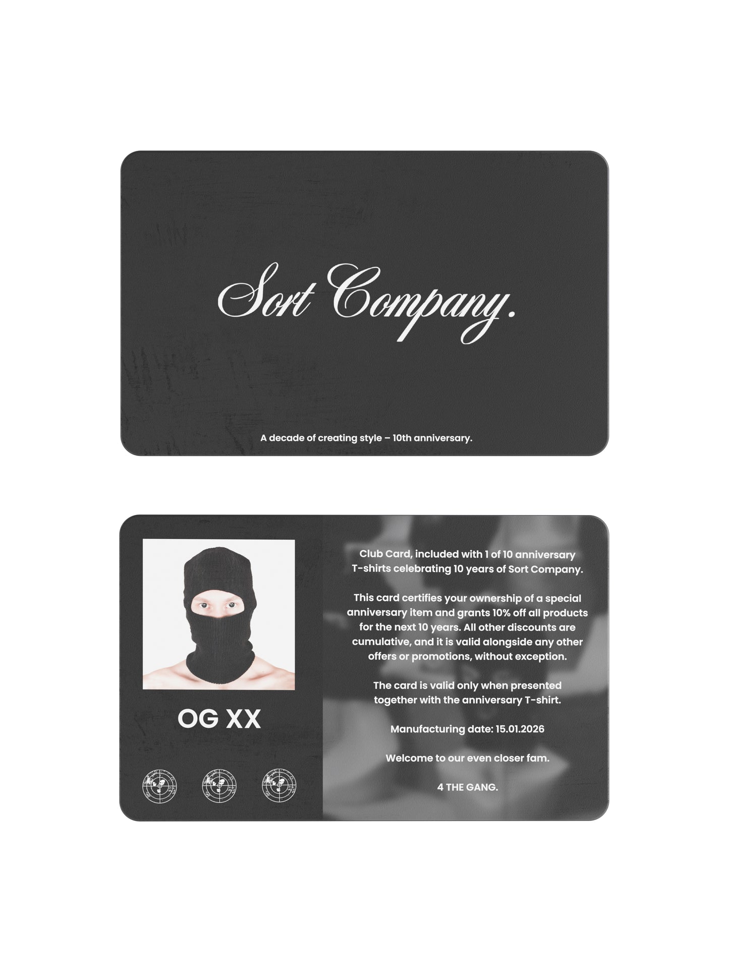 Golden Era Tee Black