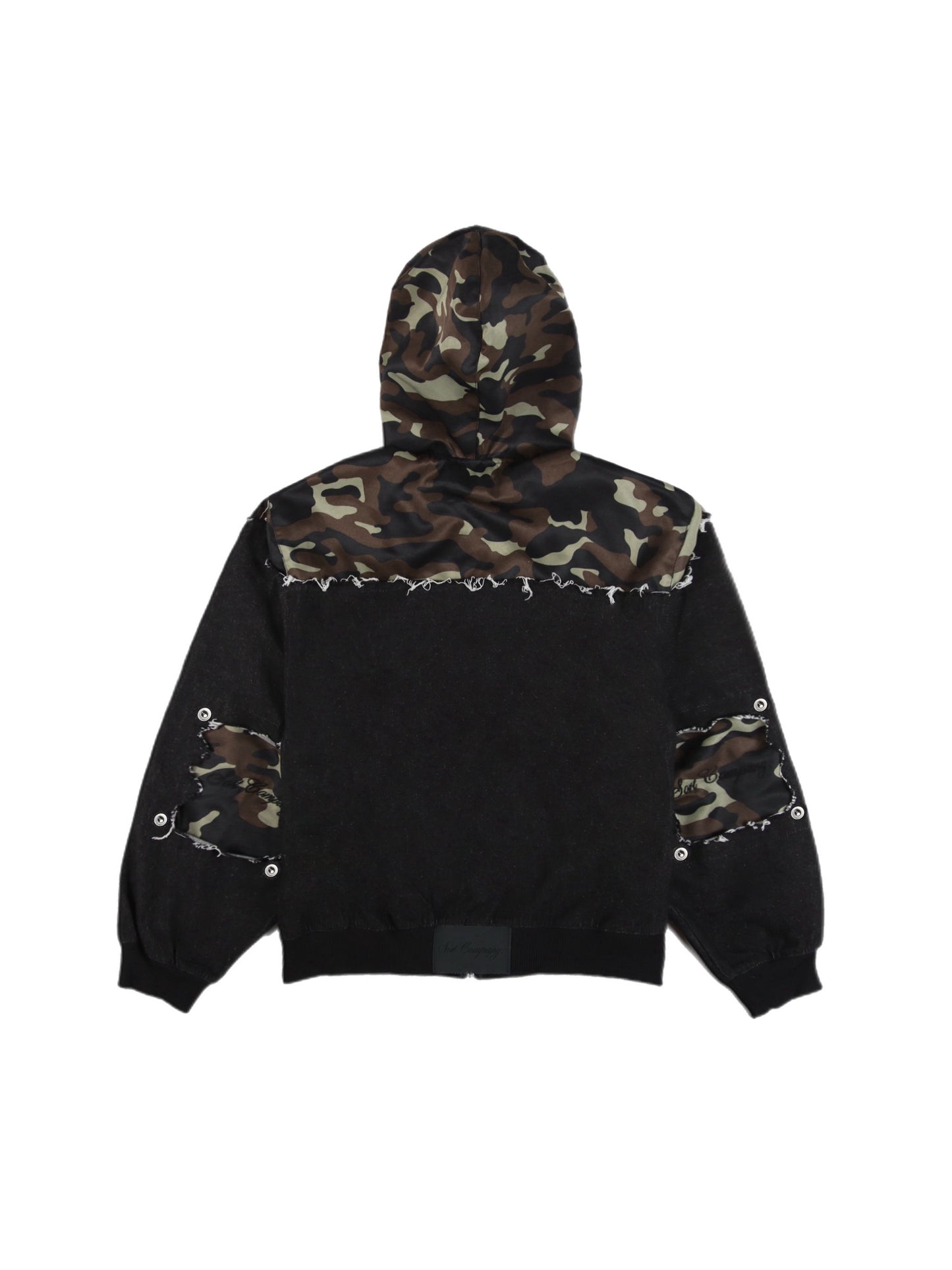 Camo Zip Jacket Dark Gray