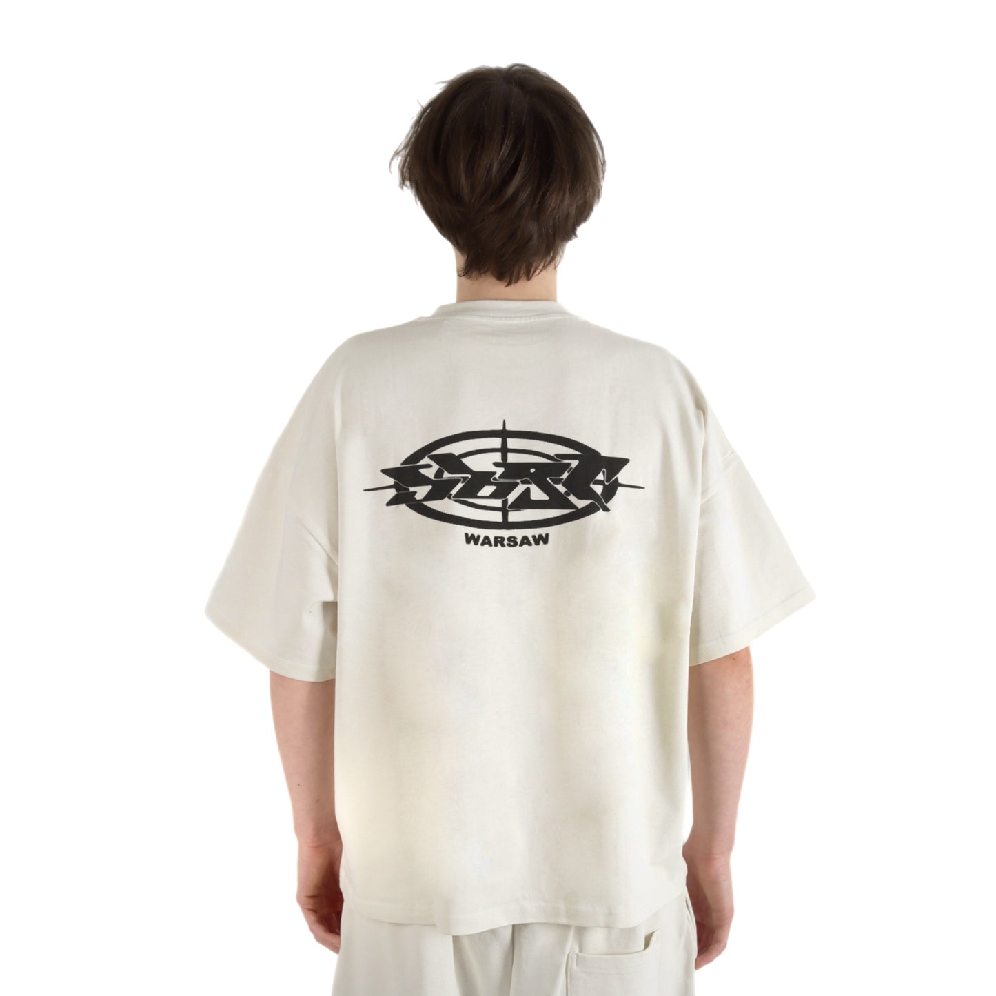 WARSAW Boxy Tee Vintage White