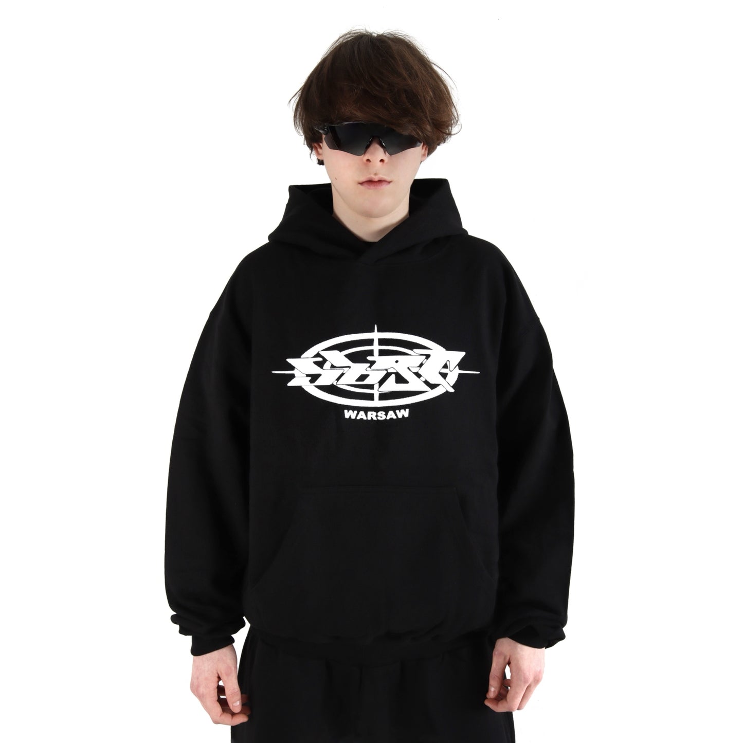 WARSAW Hoodie Black