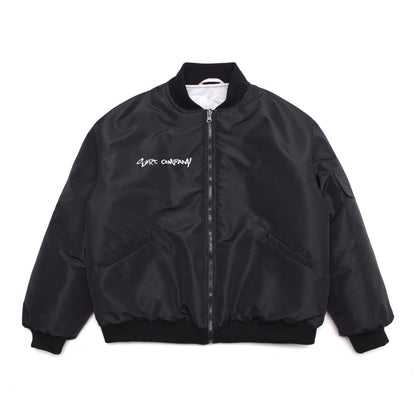 BIG T 2-sided Bomber Jacket Black/Light Gray