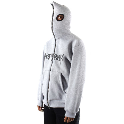 EYES Full Zip Hoodie Gray Marl