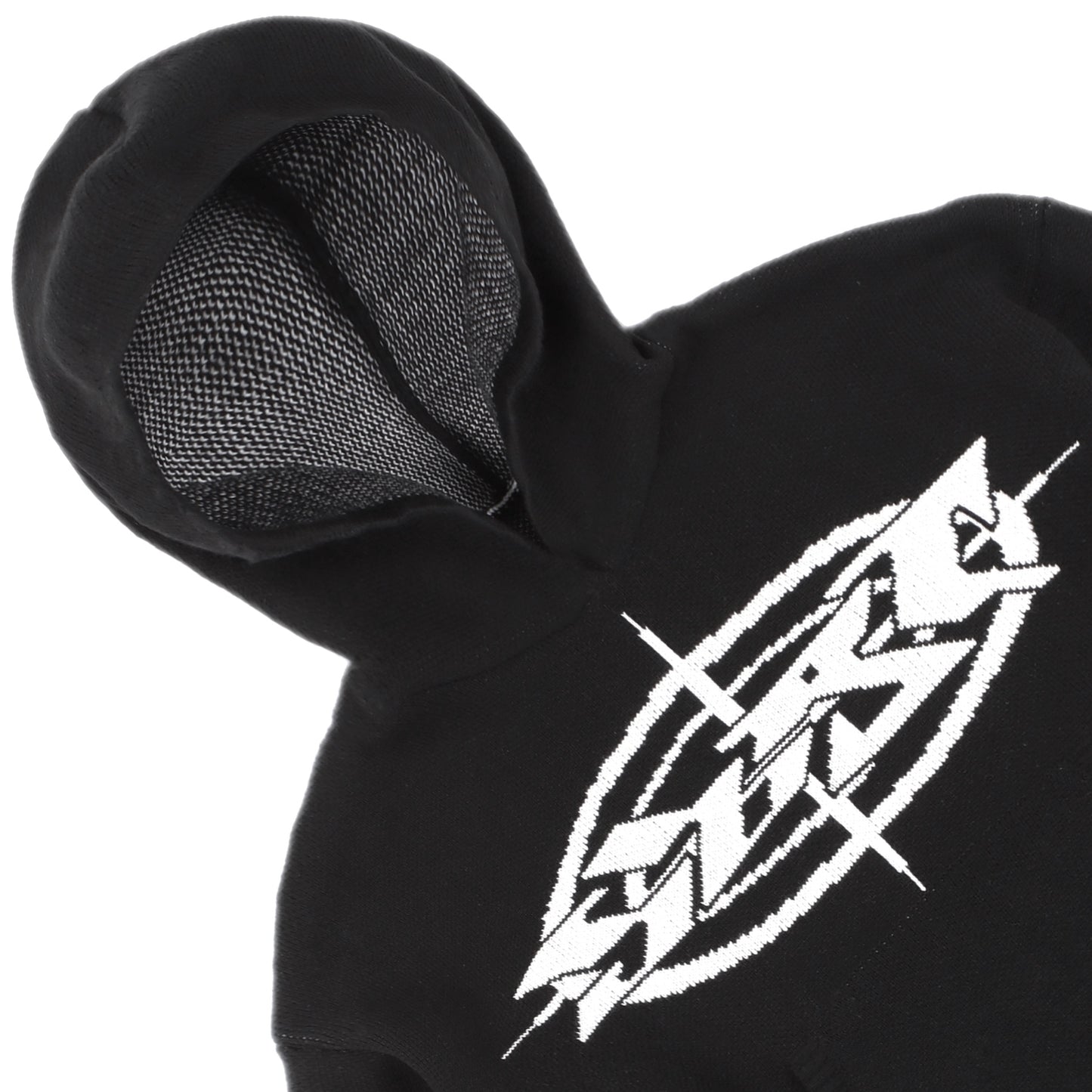 PUPPETS Knit Hoodie Black