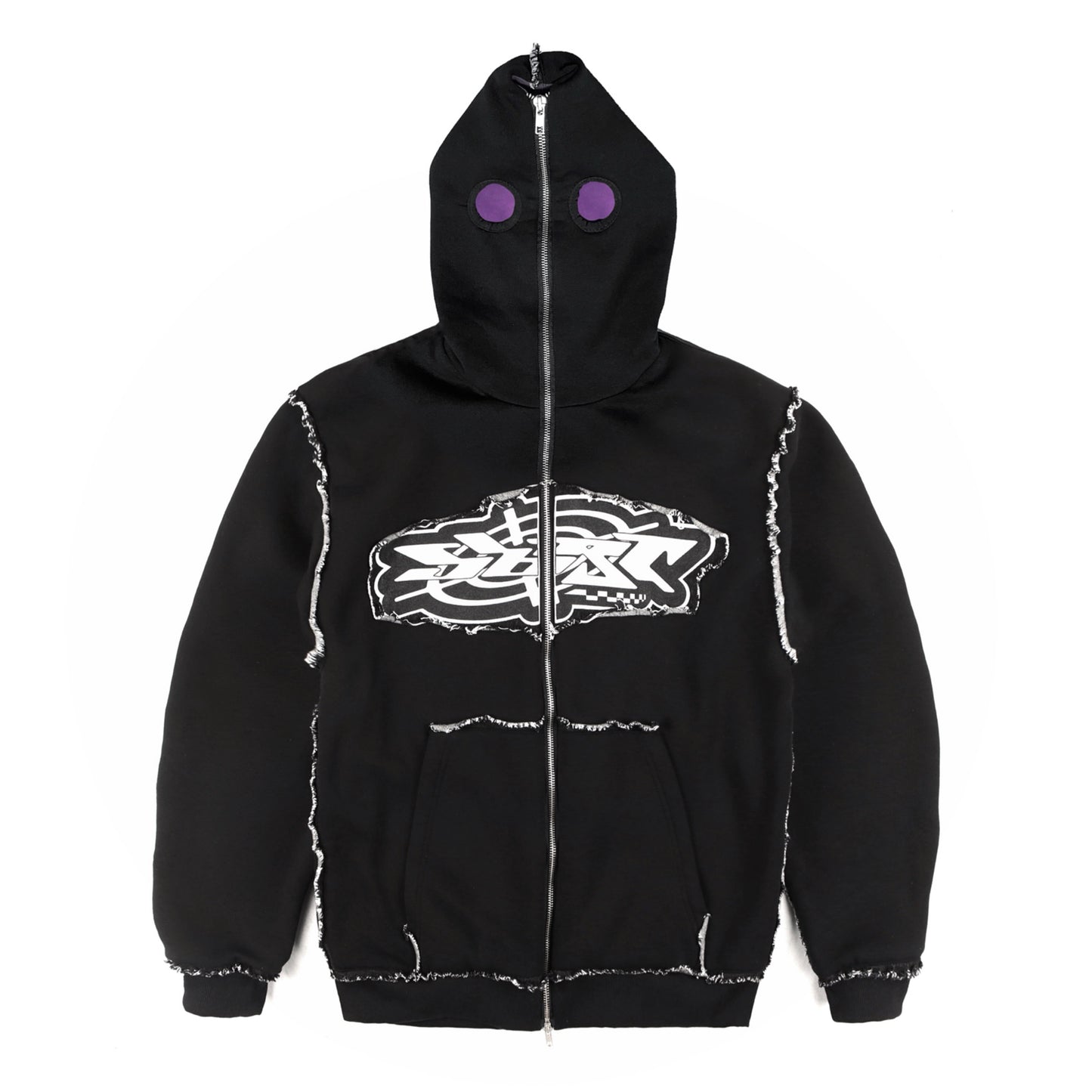 LEVEL Full Zip Hoodie Black