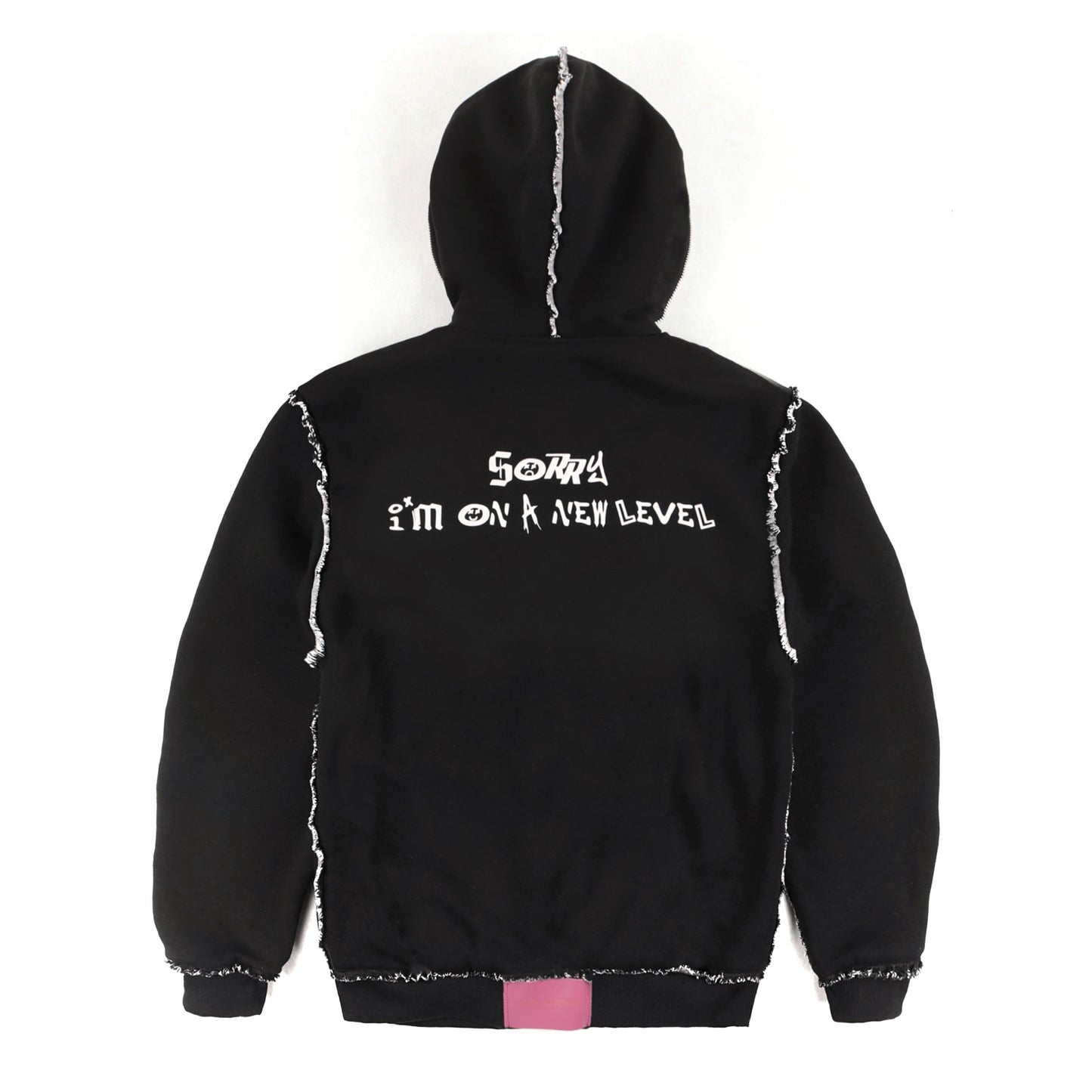 LEVEL Full Zip Hoodie Black