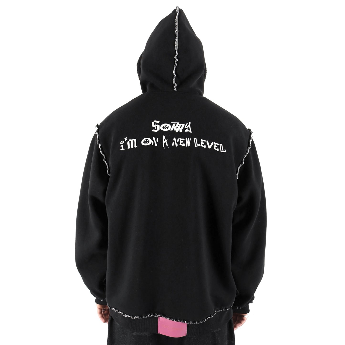 LEVEL Full Zip Hoodie Black