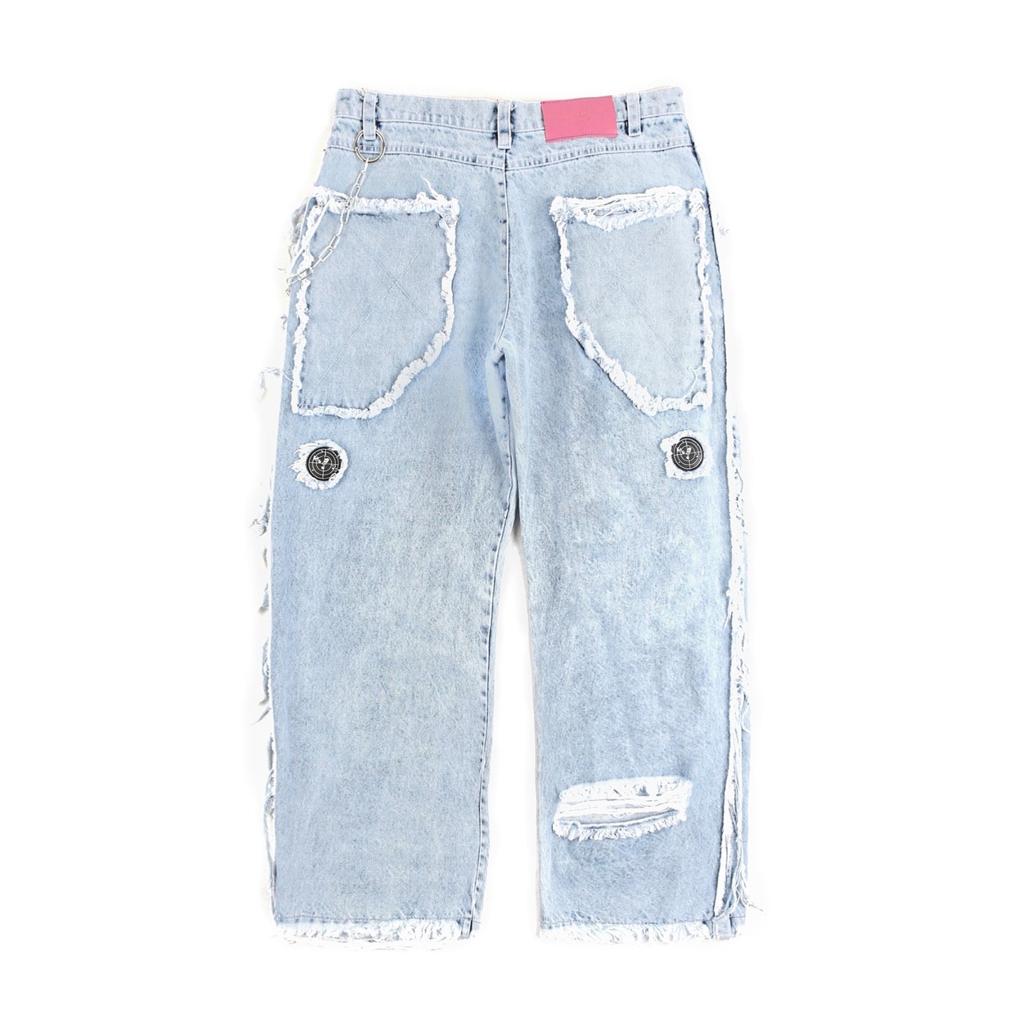 GANG Washed Denim Jeans Light Blue