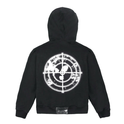 NEW TARGET Zip Hoodie Black