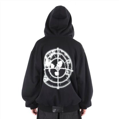 NEW TARGET Zip Hoodie Black