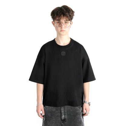 REAL DARK TARGET Boxy Tee Black