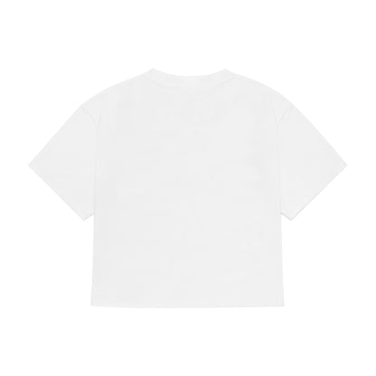 GOAL Boxy Tee White