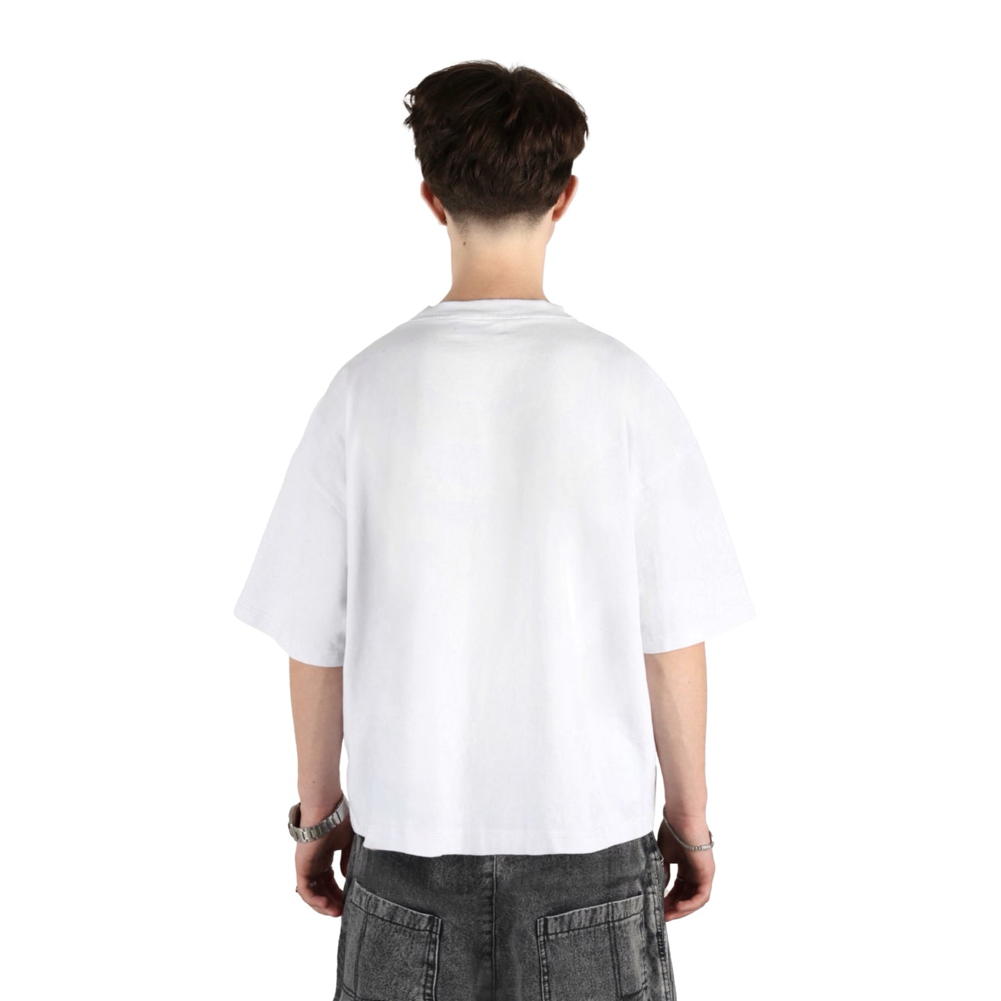 GOAL Boxy Tee White