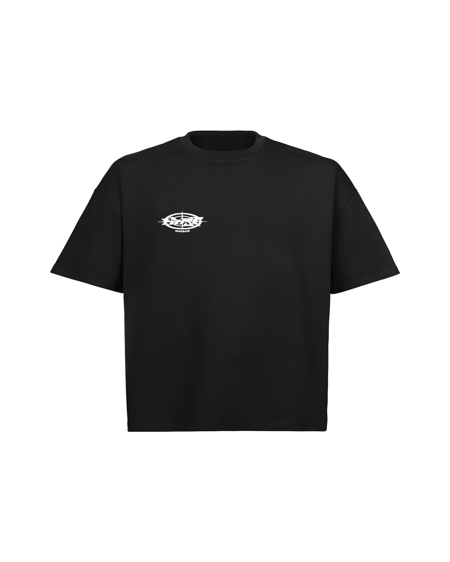 WARSAW Boxy Tee Black