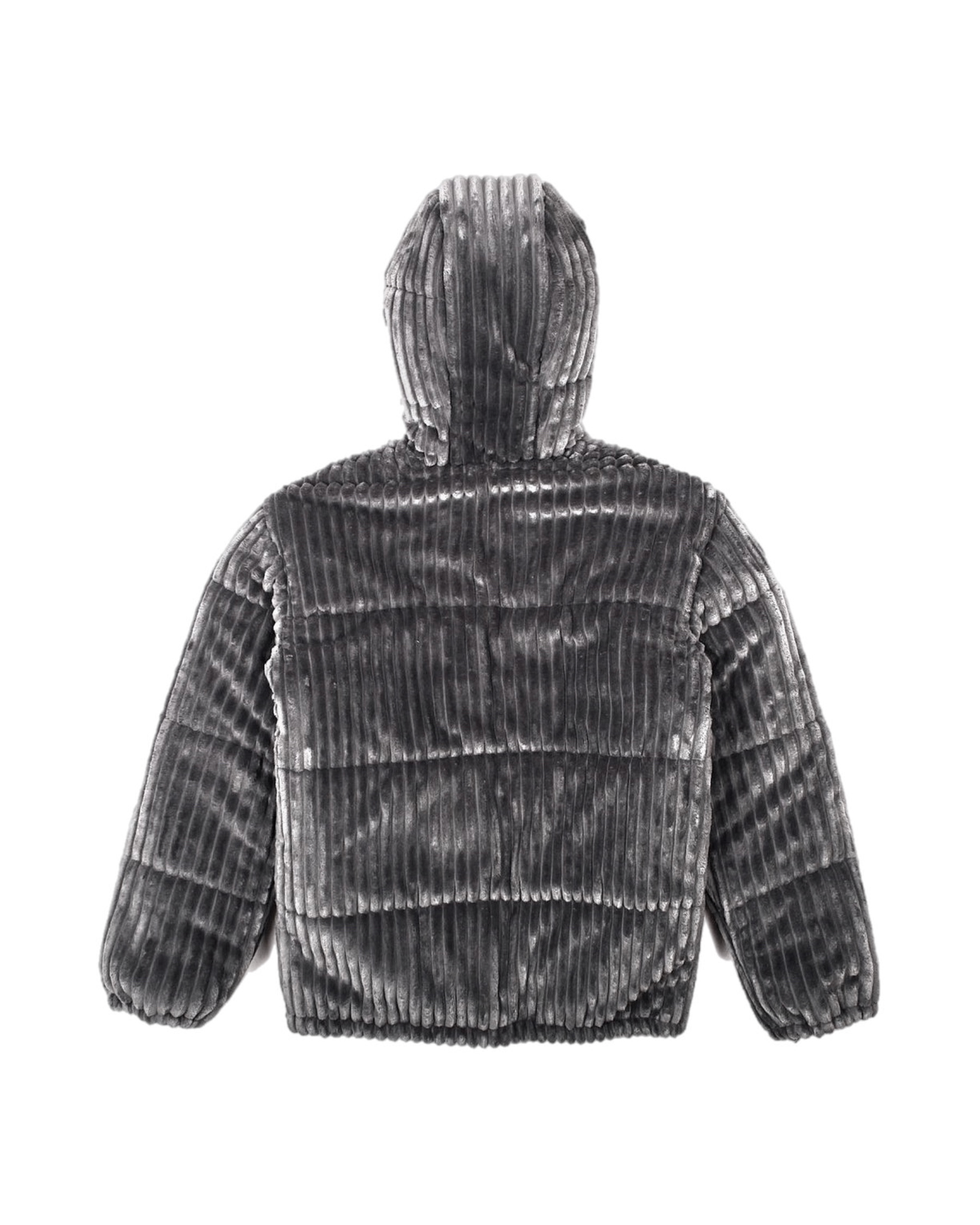 OG FLUFFY 2.0 Plush Puffer Jacket Gray