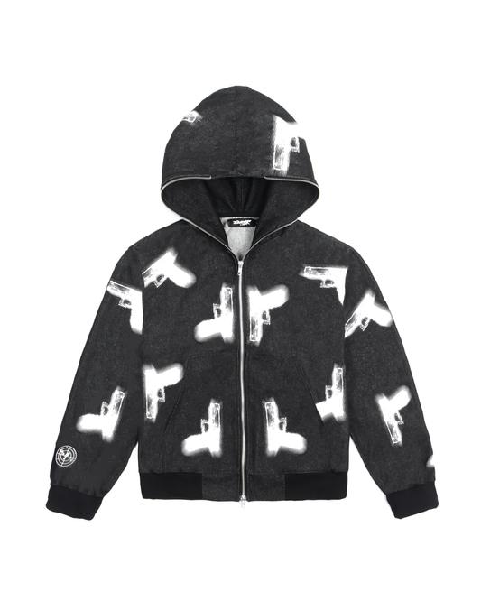 GLOCKS Full Zip Jacket Dark Gray