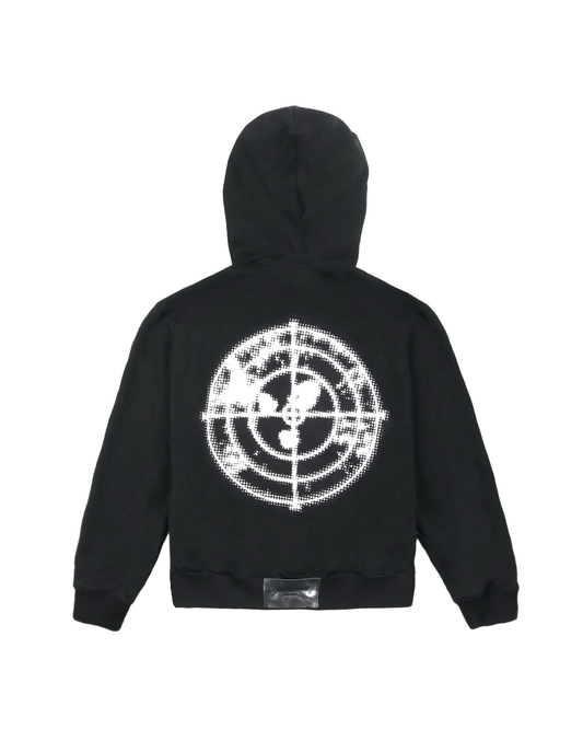 NEW TARGET Zip Hoodie Black