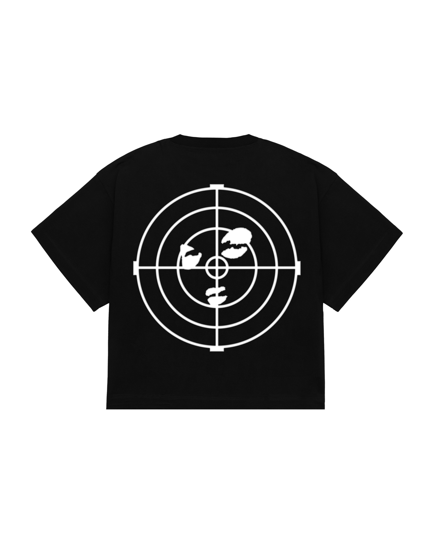 REAL TARGET Boxy Tee Black
