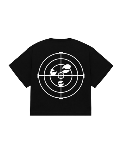 REAL TARGET Boxy Tee Black