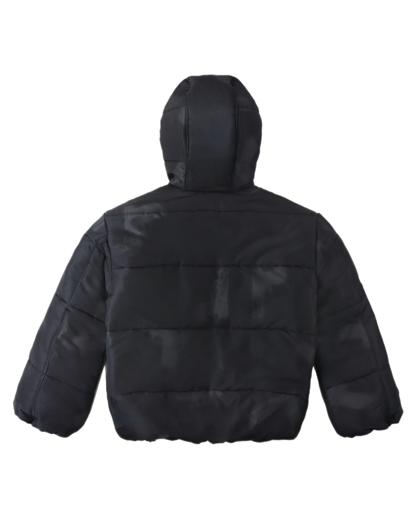 DARK GLOCKS Puffer Jacket Black