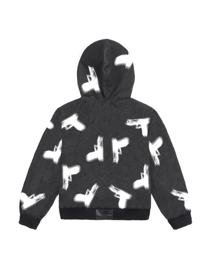 GLOCKS Full Zip Jacket Dark Gray