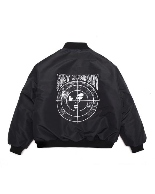 BIG T 2-sided Bomber Black/Light Gray