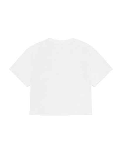 GOAL Boxy Tee White