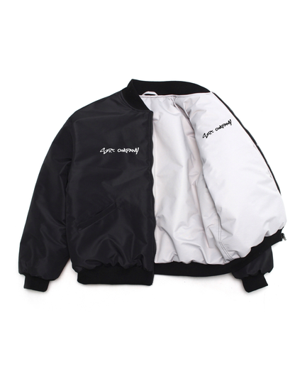 BIG T 2-sided Bomber Black/Light Gray