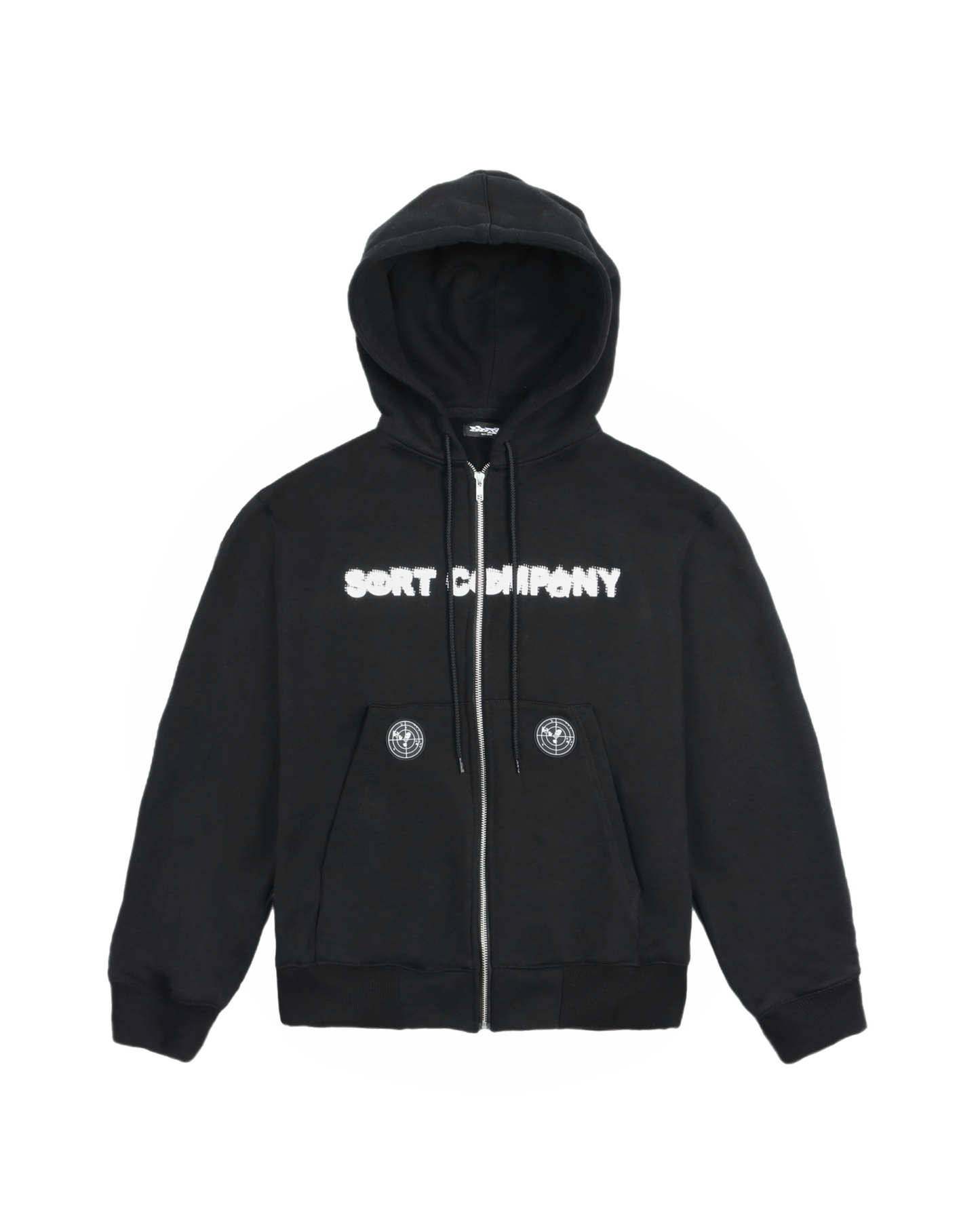 NEW TARGET Zip Hoodie Black