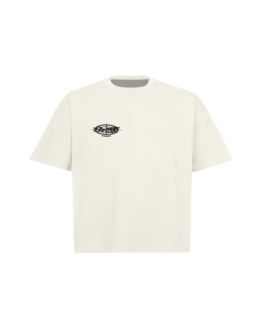 WARSAW Boxy Tee Vintage White