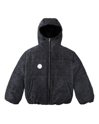 MONOGLOCKS Puffer Jacket Black