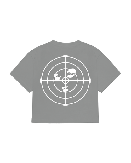 REAL TARGET Boxy Tee Gray